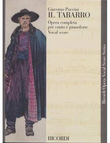 PUCCINI G.-Il Tabarro per voce e pianoforte