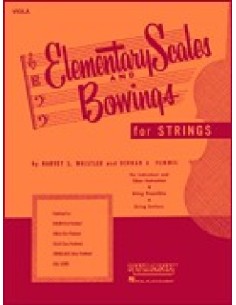 WHISTLER H.-Scale elementari e bowings per contrabbasso