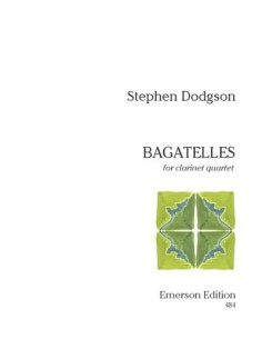 DODGSON S.-Bagatelles for 4 Clarinets