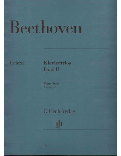 BEETHOVEN L.V.-Trii con pianoforte 2º (Urtext)