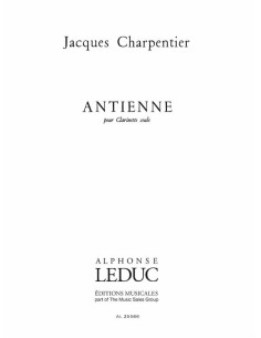 CHARPENTIER J.-Antienne for Clarinet