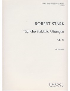 STARK R.-Daily Staccato Op.46 Übungen für Klarinette