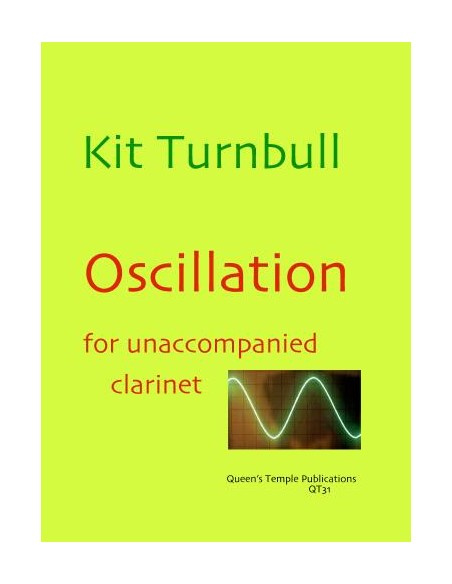 TURNBULL K.-Oscillation pour clarinette
