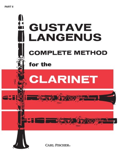 LANGENUS G.-Méthode Complète Partie 2 pour Clarinette