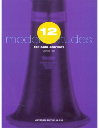 RAE J.-Modern Studies (12) pour clarinette