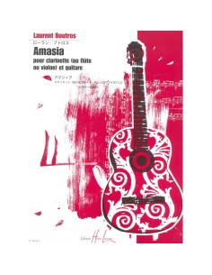 BOUTROS L.-Amasia für Klarinette und Gitarre