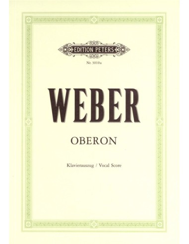 WEBER C.M.-Oberon per voce e pianoforte
