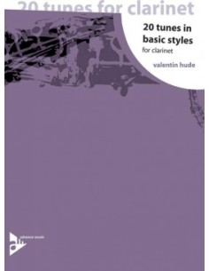 HUDE V.-Tunes in Basic Styles (20) for Clarinet