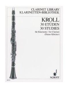 KROLL K.-Etüden (30) für Klarinette (Klocker)