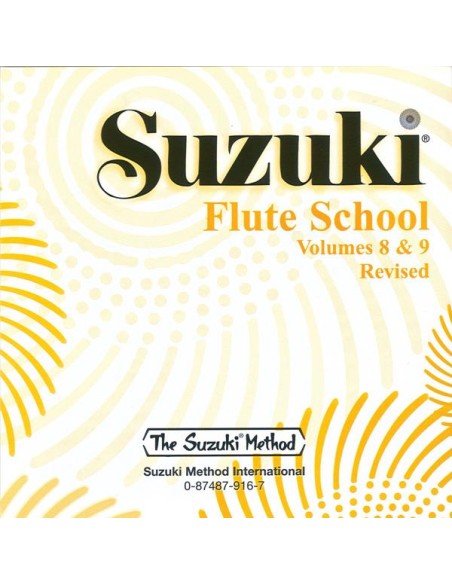SUZUKI S.-8ª e 9ª Scuola per Flauto (CD di accompagnamento)