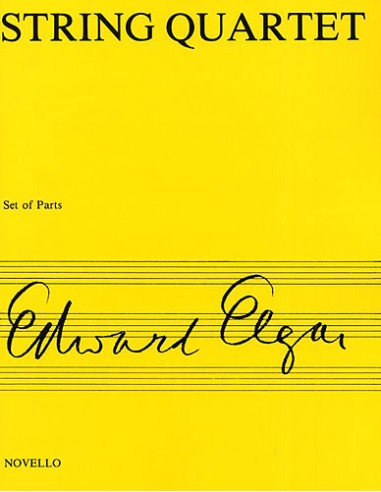 ELGAR E.-Cuarteto Op.83 para Cuarteto de Cuerdas (Partes)