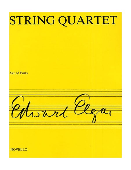 ELGAR E.-Quartet Op.83 for String Quartet (Parts)