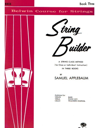 APPLEBAUM S.-String Builder 3ème pour contrebasse