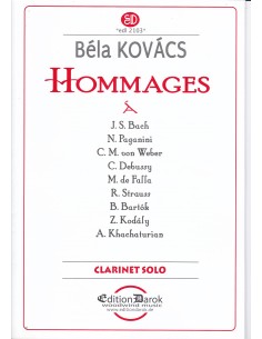 KOVACS B.-Hommages for Clarinet