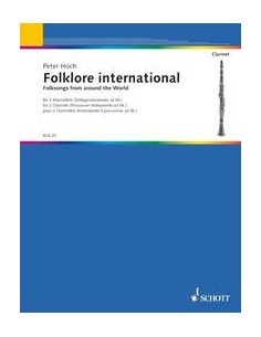 HOCH P.-Folklore International per 2 clarinetti