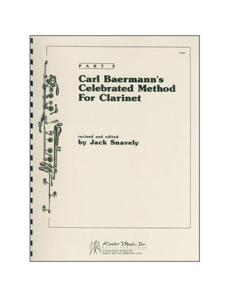 BAERMANN C.-Complete Method (3rd Division) for Clarinet (Snavely)