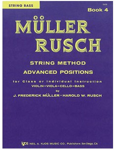 MULLER & RUSCH-Méthode de la contrebasse Vol.4