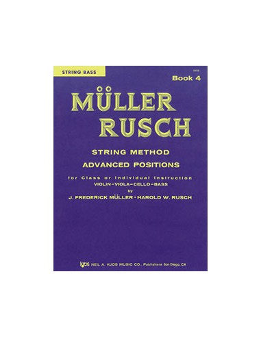 MÜLLER & RUSCH-Kontrabass-Methode Vol.4