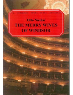 NICOLAI O.-Las Alegres Comadres de Windsor para Canto y Piano
