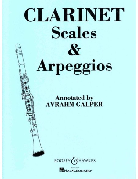 GALPER A.-Scale e Arpeggi per Clarinetto