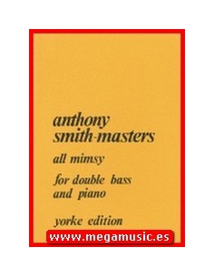 SMITH MASTERS A.-All Mimsy per contrabbasso e pianoforte