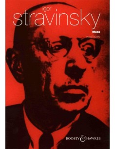 STRAVINSKY I.-Messa per 2 cori e pianoforte