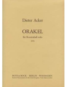 ACKER D.-Orakel para Contrabajo