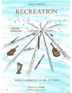 PASCAL C.-Recreation for Clarinet and Piano