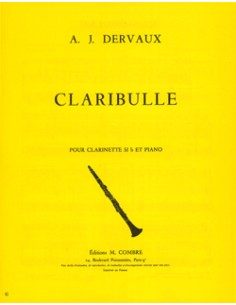 DERVAUX A.J.-Claribulle pour clarinette et piano