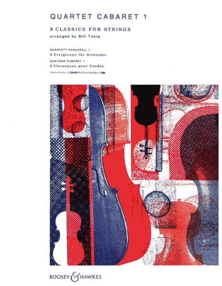 THORP B.-Quartet Cabaret Vol.1 for String Quartet (Parts)