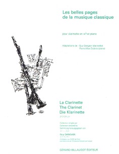 DANGAIN S.-Les Belles Pages de Musique Classique per clarinetto e pianoforte