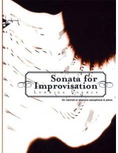 ULEHLA L.-Sonata for Improvisation para Clarinete (Saxofon Soprano) y Piano