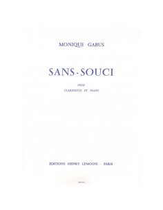 GABUS M.-Sans Souci per clarinetto e pianoforte