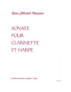 DAMASE E.-Sonate für Klarinette und Harfe