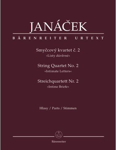 JANACEK L.-String Quartet No. 2 "Intimate Letters" (Parts)