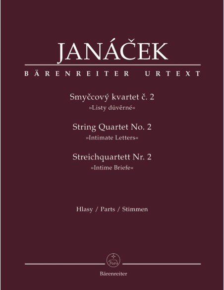 JANACEK L.-String Quartet No. 2 "Intimate Letters" (Parts)