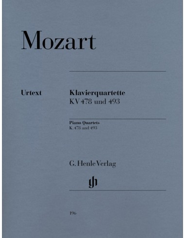 MOZART W.A.-Complete Piano Quartets (Urtext)