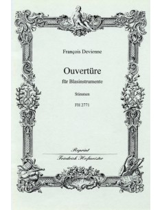 DEVIENNE F.-Overture for Wind and Percussion Group (Parts)