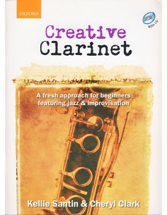 SANTIN & CLARK-Creative Clarinet (Method) for Clarinet (Inc.CD)
