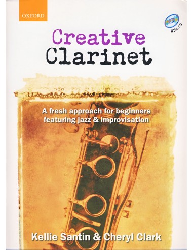 SANTIN & CLARK-Creative Clarinet (Method) for Clarinet (Inc.CD)