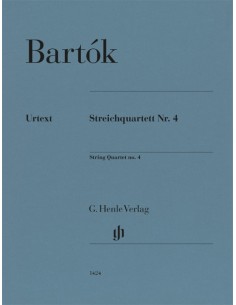 BARTOK B.-String Quartet No. 4 (Parts) (Urtext)