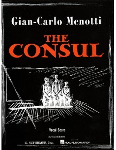 MENOTTI G.C.-Il console (opera) per voce e pianoforte