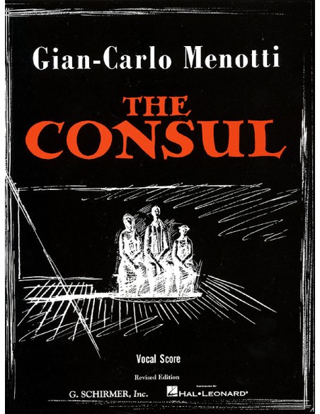 MENOTTI G.C.-Il console (opera) per voce e pianoforte