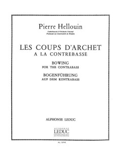 HELLOUIN P.-Les Coups d'Archet per contrabbasso
