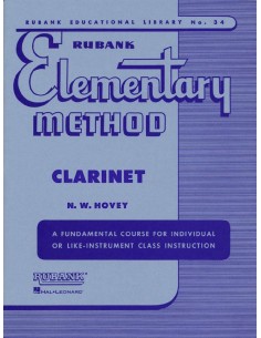 RUBANK-Elementarmethode für Klarinette (Hovey)