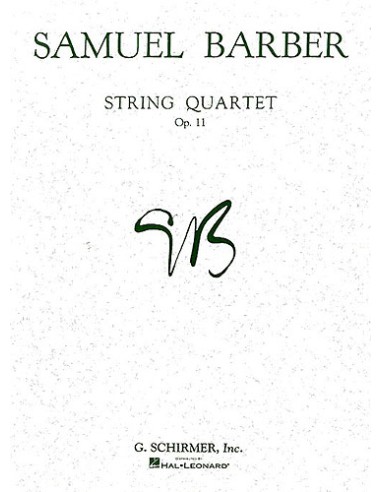 BARBER S.-Quartet Op.11 for String Quartet (Parts)