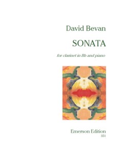 BEVAN D.-Sonata per clarinetto e pianoforte