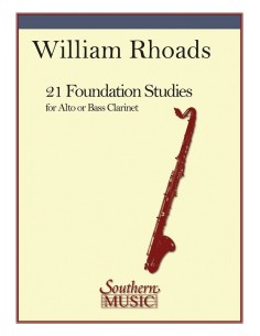 RHOADS W.-Foundation Studies (21) for Alto Clarinet