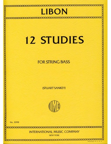 LIBON F.-Studi (12) per contrabbasso (Sankey)