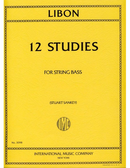 LIBON F.-Studi (12) per contrabbasso (Sankey)